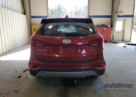 2017 Hyundai Santa Fe Sport z USA, uszkodzony, nr VIN 5XYZU3LB1HG458341